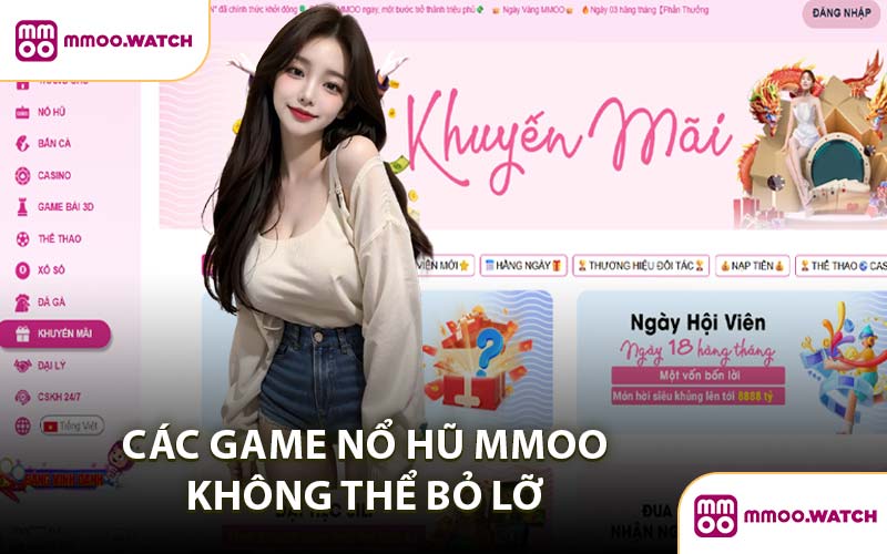 Các Game Nổ Hũ MMOO Không Thể Bỏ Lỡ 