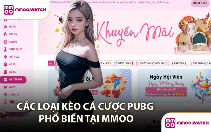 Các Loại Kèo Cá Cược PUBG Phổ Biến Tại MMOO