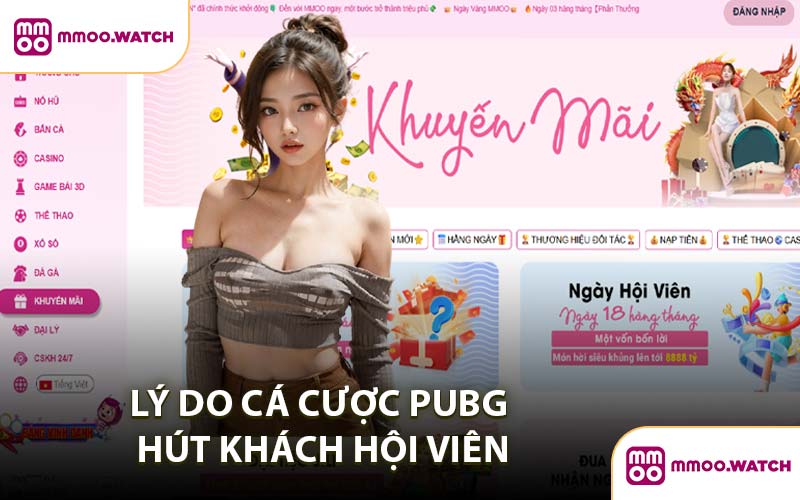 Lý Do Cá Cược PUBG Hút Khách Hội Viên
