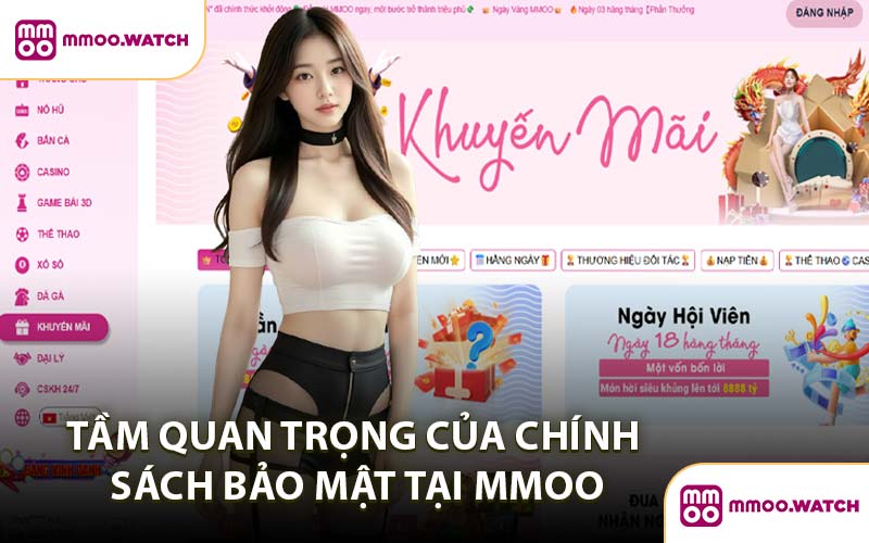 Tầm Quan Trọng Của Chính Sách Bảo Mật Tại MMOO