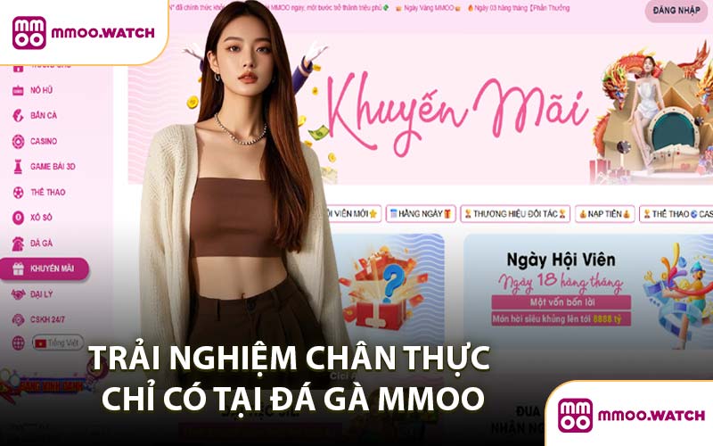 Trải Nghiệm Chân Thực Chỉ Có Tại Đá Gà MMOO